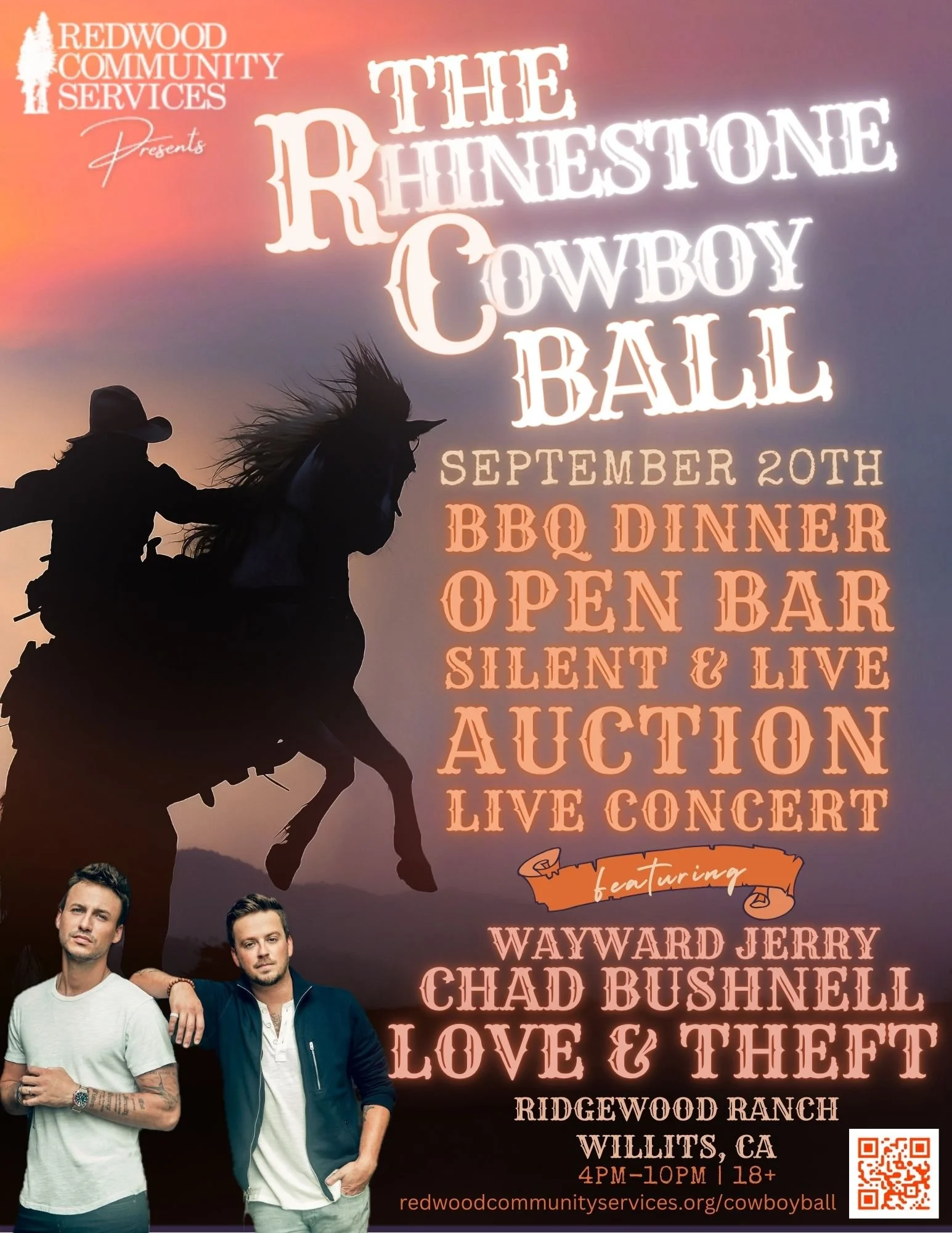 RCS Presents: The Rhinestone Cowboy Ball — Redwood Community Services
